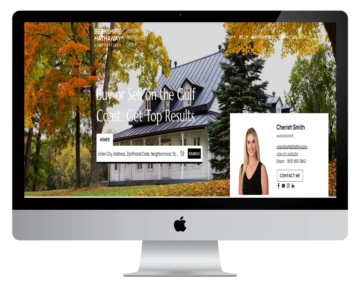 BHHS Realtor page preview